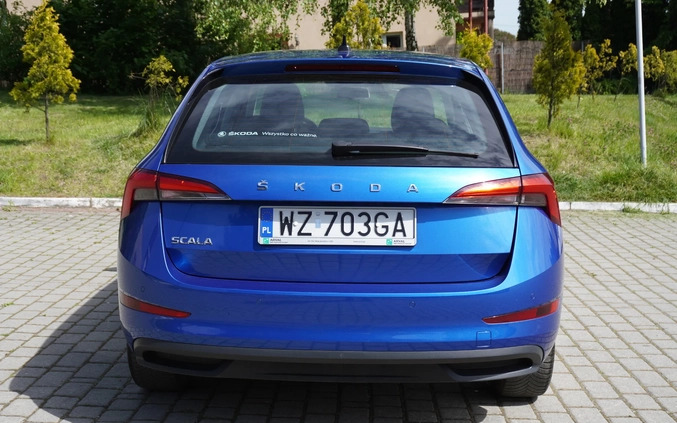Skoda Scala cena 49999 przebieg: 118000, rok produkcji 2020 z Katowice małe 781